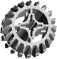 Technic Gear 20 Tooth Double Bevel